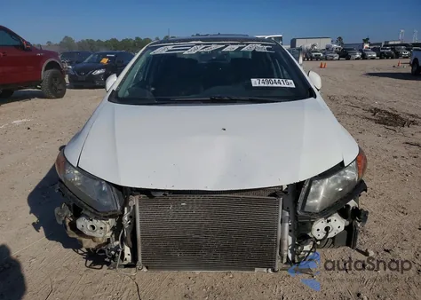 2012 Honda Civic Si z USA, uszkodzony, nr VIN 2HGFB6E50CH705149